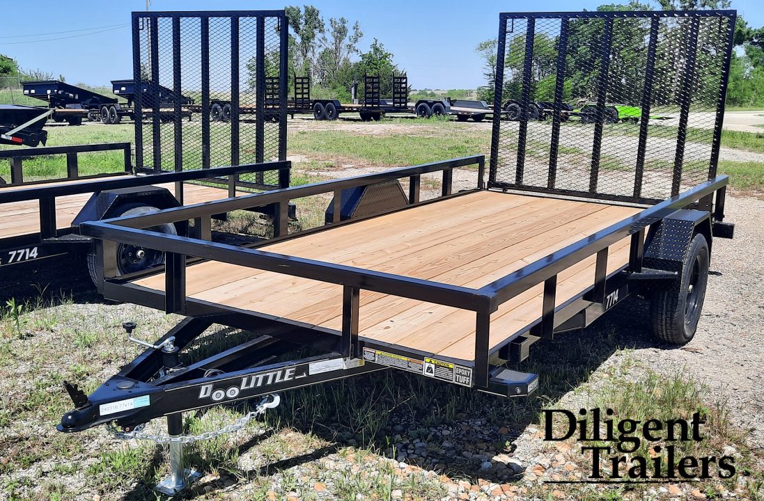 New 2026 Doolittle Trailers 77 x14' Utility Trailer
