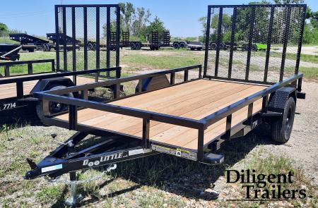 New 2026 Doolittle Trailers 77 x14' Utility Trailer