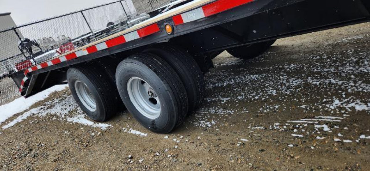 New 2027 ABU 30' TANDEM DUALLY , 12K DUALS Flatbed Trailer
