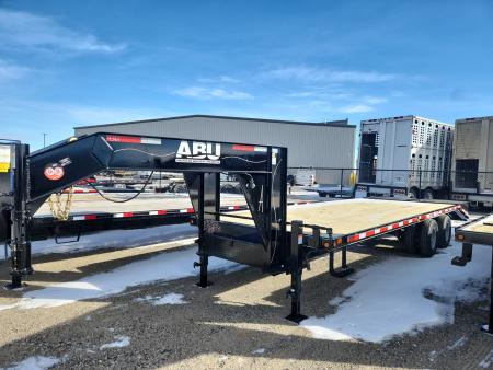 New 2027 ABU 26' GN DUALLY FLATBED (12K AXLES) Flatbed Trailer