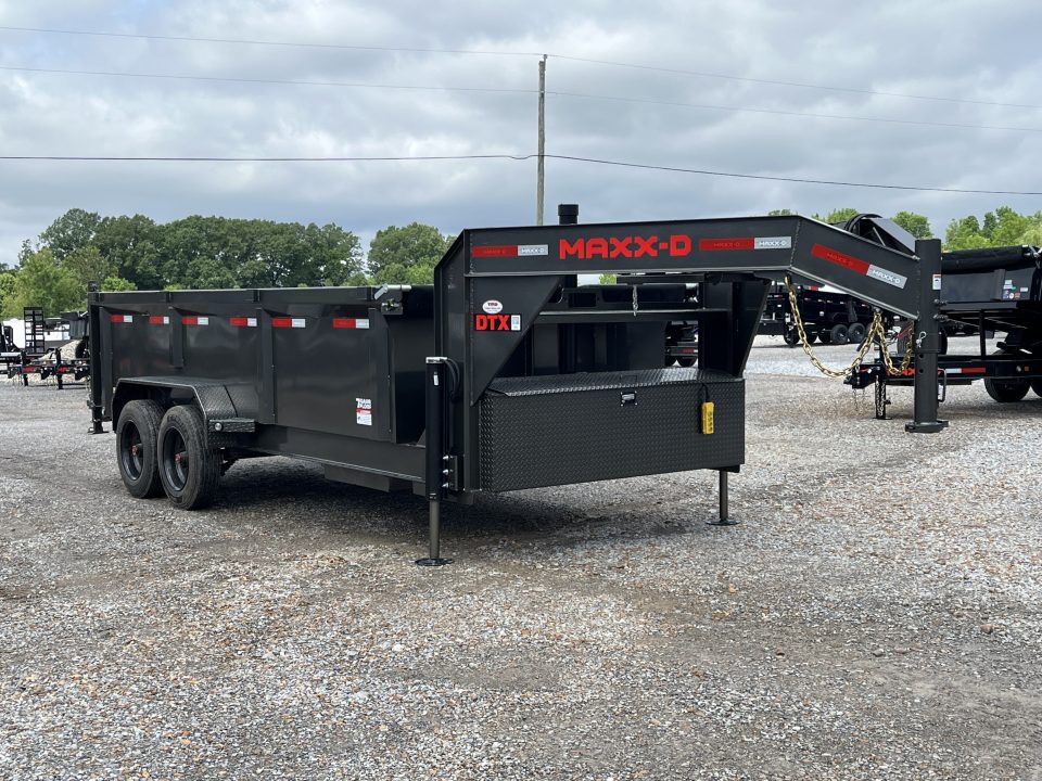 New 2027 MAXXD Gooseneck Dump Trailer | 83" x 16' | 18K GVWR
