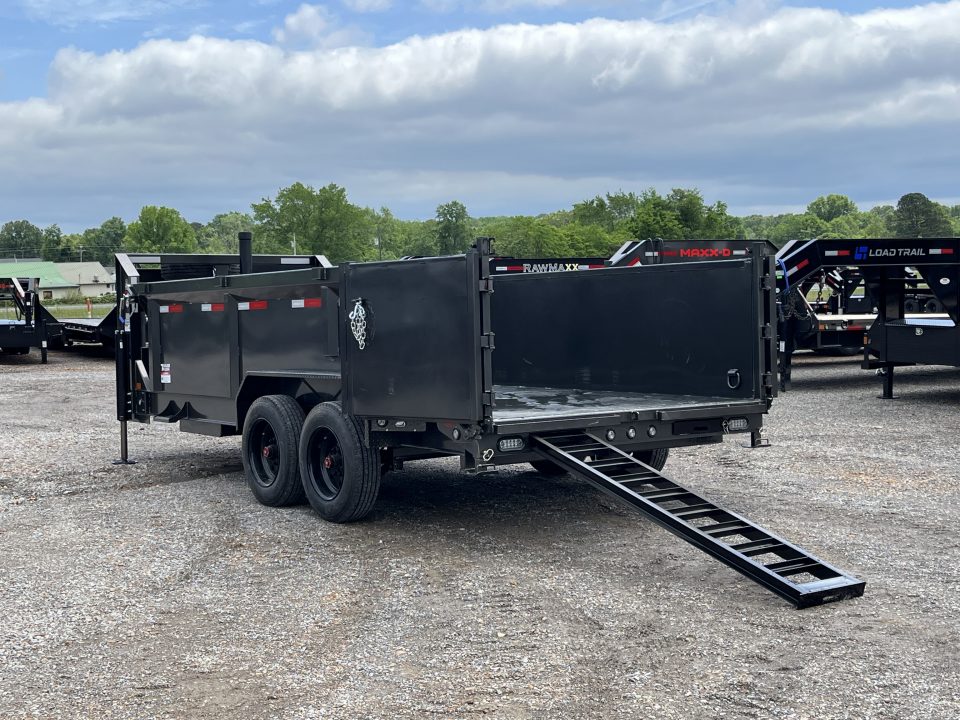 New 2027 MAXXD Gooseneck Dump Trailer | 83" x 16' | 18K GVWR