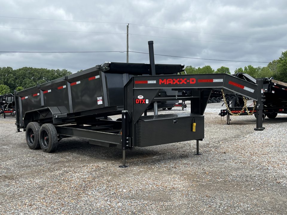 New 2027 MAXXD Gooseneck Dump Trailer | 83" x 16' | 18K GVWR