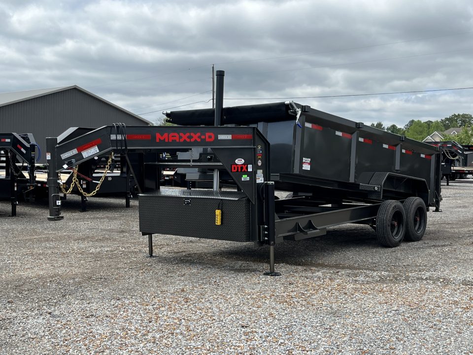 New 2027 MAXXD Gooseneck Dump Trailer | 83" x 16' | 18K GVWR