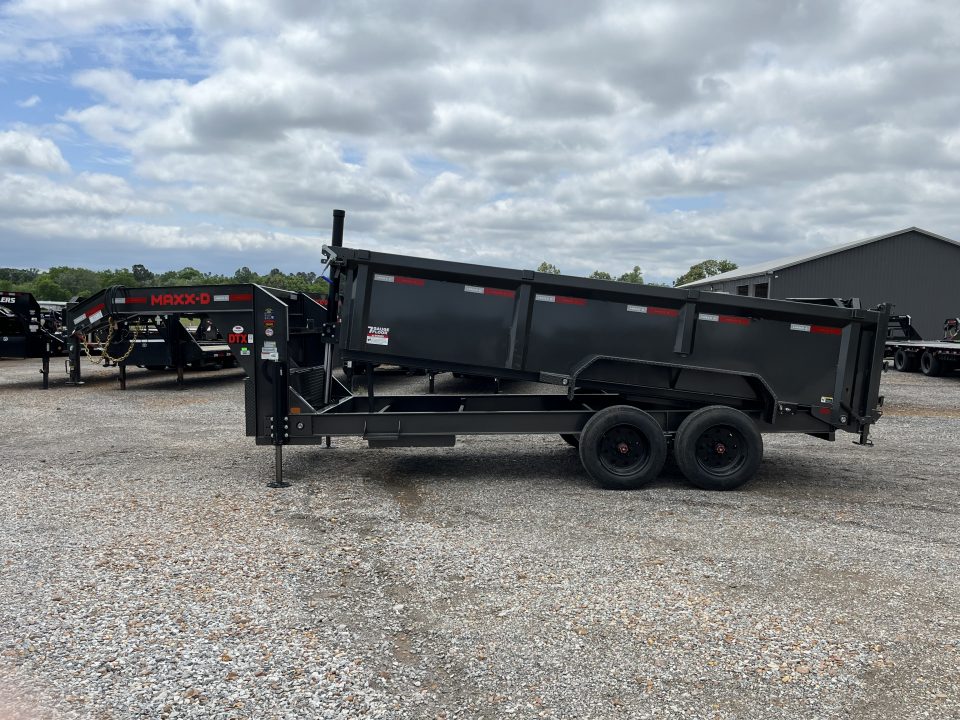New 2027 MAXXD Gooseneck Dump Trailer | 83" x 16' | 18K GVWR