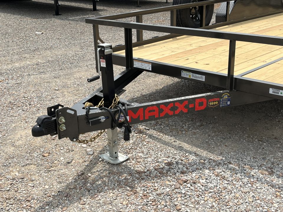 New 2026 MAXXD 83" X 18' 10K Utility Trailer