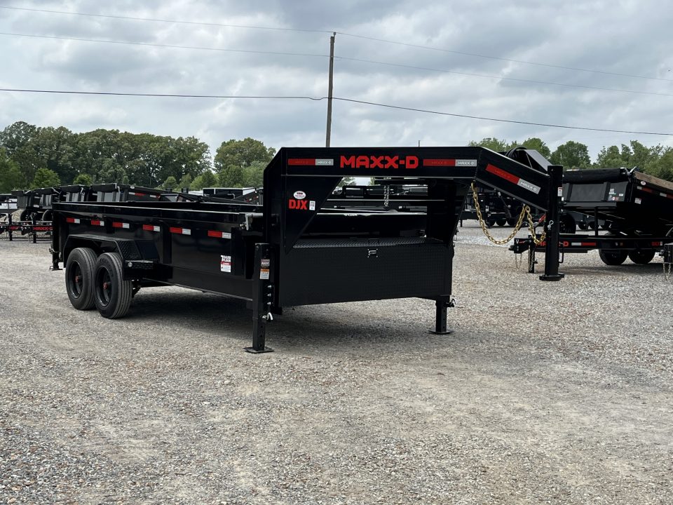 New 2026 MAXXD Gooseneck Dump Trailer | 16' x 83' 18K GVWR