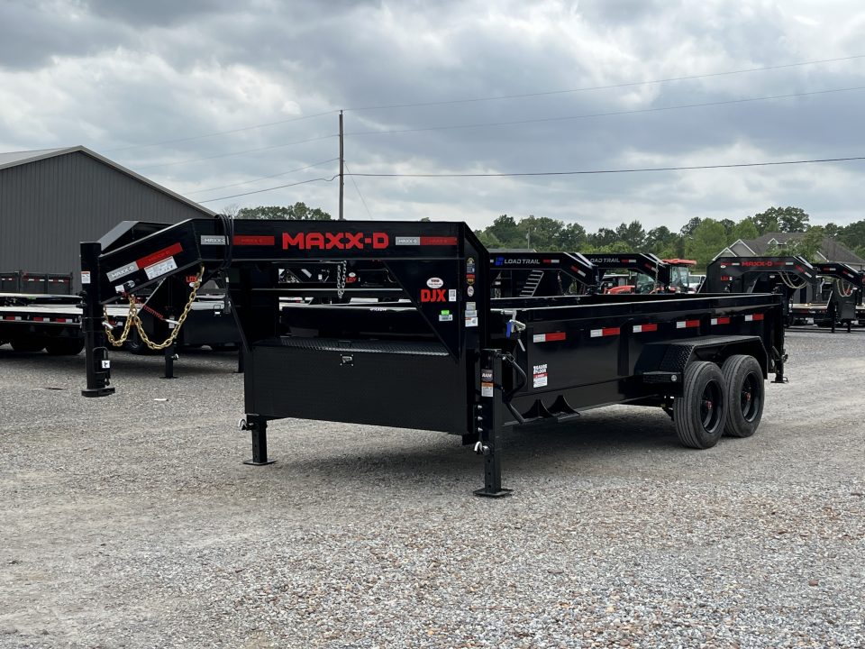 New 2026 MAXXD Gooseneck Dump Trailer | 16' x 83' 18K GVWR