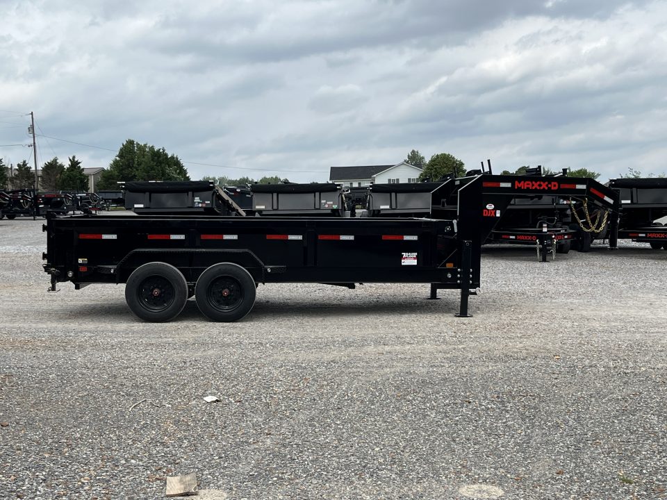 New 2026 MAXXD Gooseneck Dump Trailer | 16' x 83' 18K GVWR