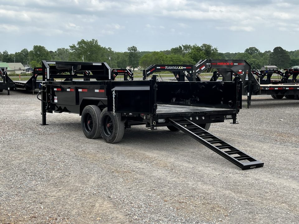 New 2026 MAXXD Gooseneck Dump Trailer | 16' x 83' 18K GVWR