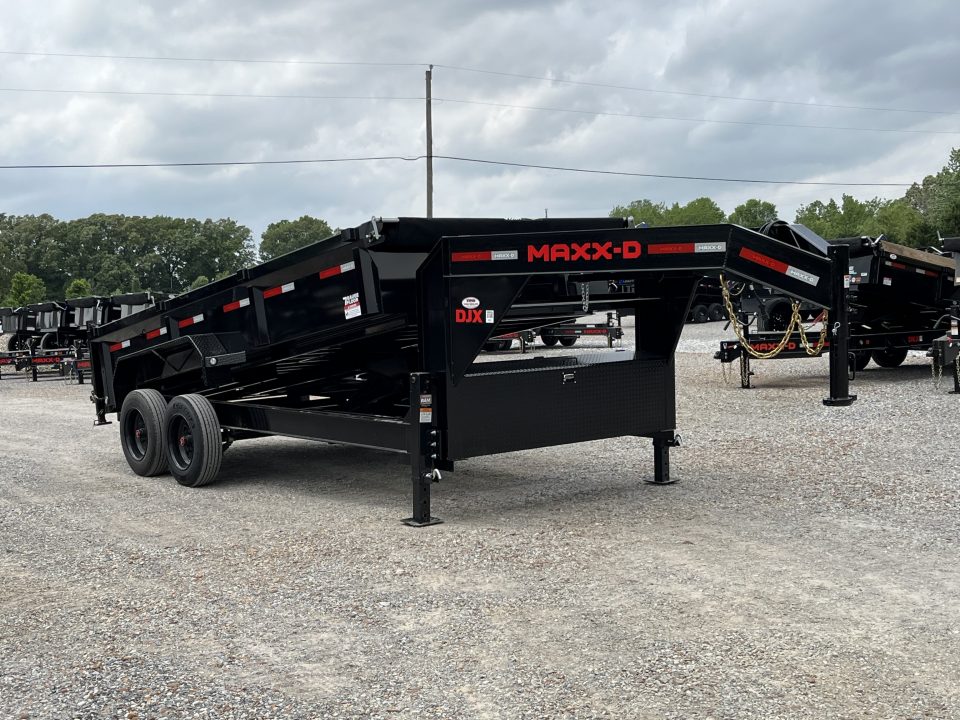 New 2026 MAXXD Gooseneck Dump Trailer | 16' x 83' 18K GVWR