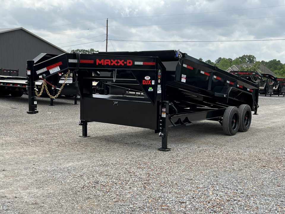 New 2026 MAXXD Gooseneck Dump Trailer | 16' x 83' 18K GVWR