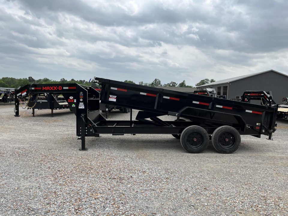 New 2026 MAXXD Gooseneck Dump Trailer | 16' x 83' 18K GVWR