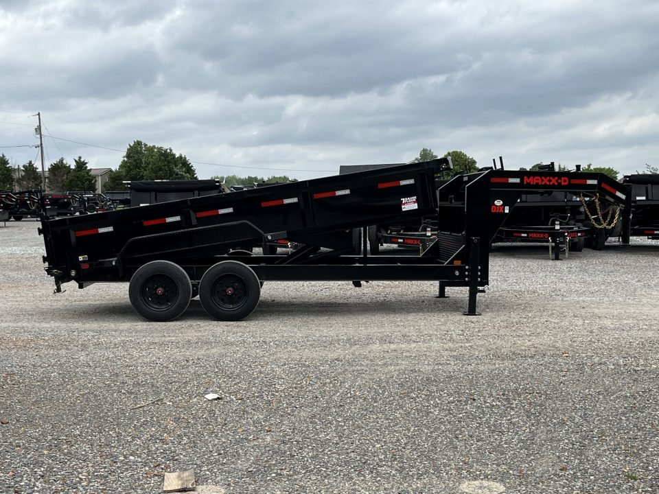 New 2026 MAXXD Gooseneck Dump Trailer | 16' x 83' 18K GVWR