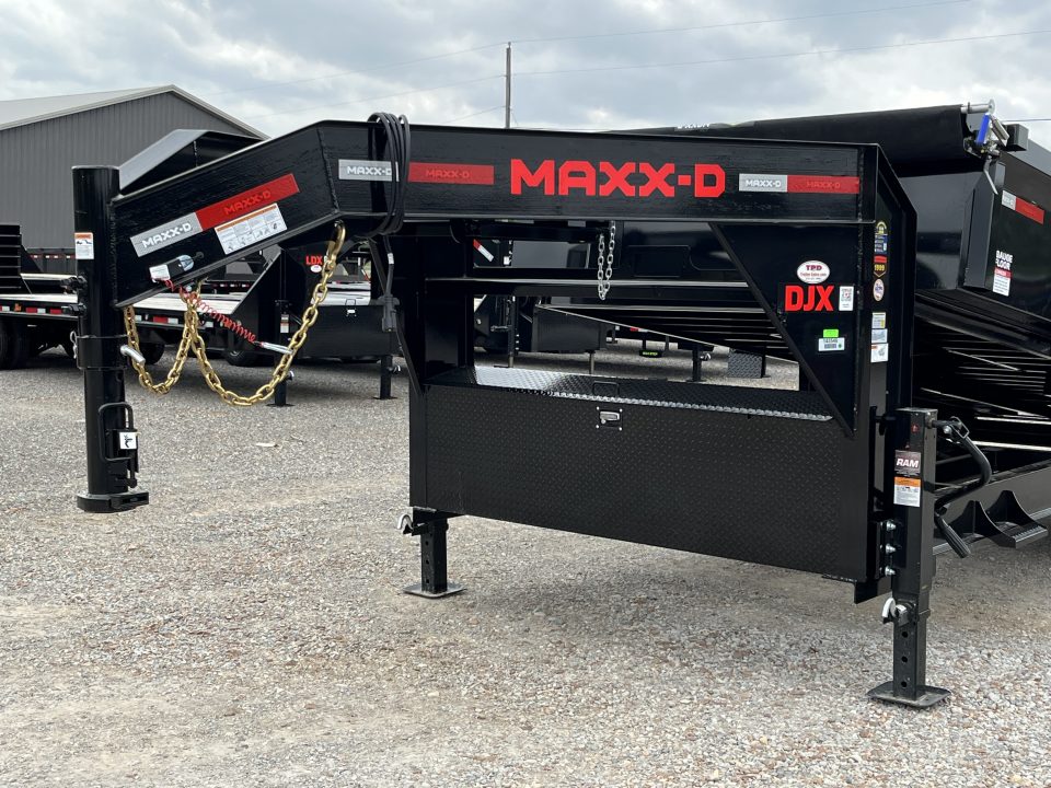New 2026 MAXXD Gooseneck Dump Trailer | 16' x 83' 18K GVWR