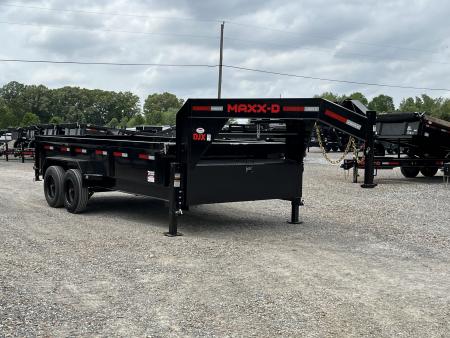 New 2026 MAXXD Gooseneck Dump Trailer | 16' x 83' 18K GVWR