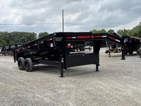 New 2026 MAXXD Gooseneck Dump Trailer | 16' x 83' 18K GVWR