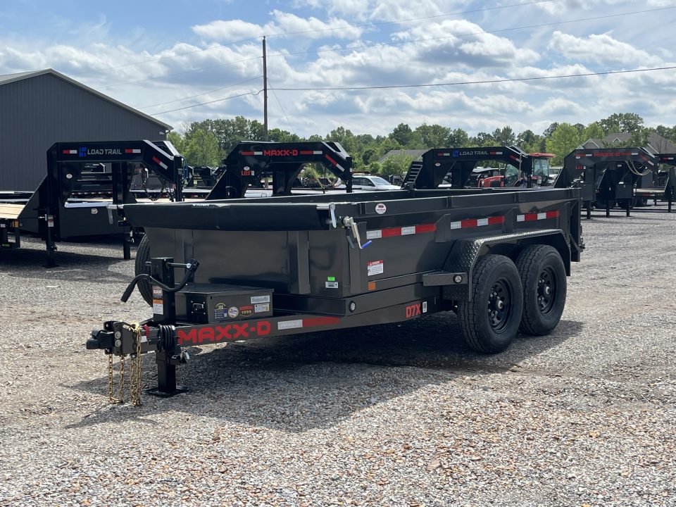 New 2027 MAXXD 72"x12' 14k Dump Trailer
