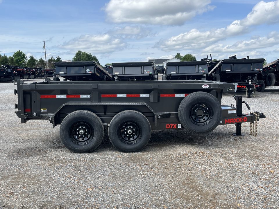 New 2027 MAXXD 72"x12' 14k Dump Trailer