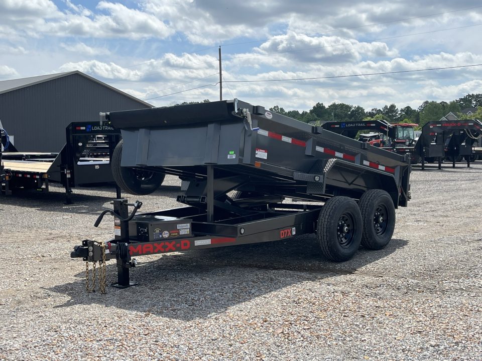 New 2027 MAXXD 72"x12' 14k Dump Trailer