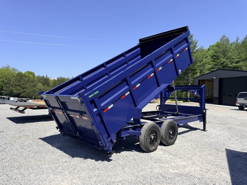 New 2026 LOAD TRAIL 7X16 GOOSENECK (4FT WALL) DUMP TRAILER (14K GVWR)