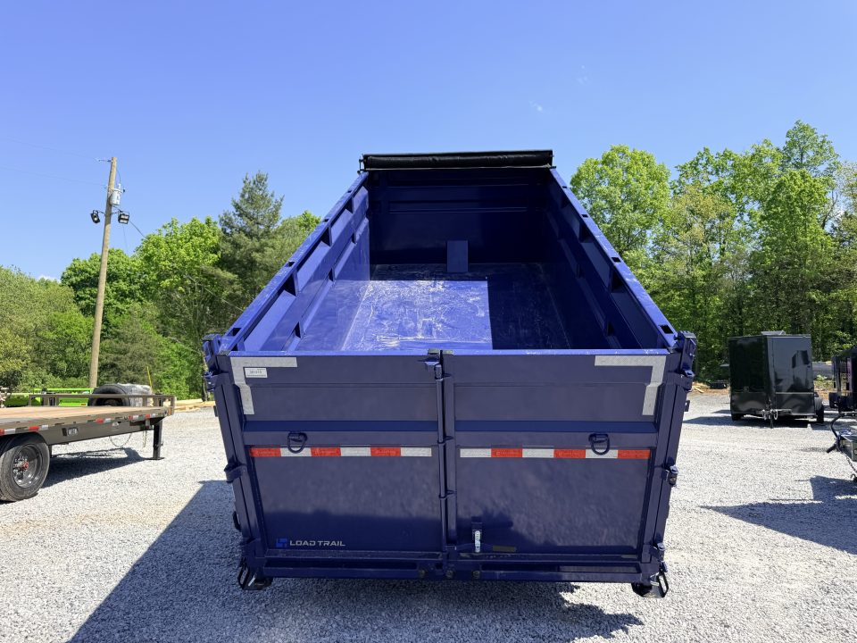 New 2026 LOAD TRAIL 7X16 GOOSENECK (4FT WALL) DUMP TRAILER (14K GVWR)