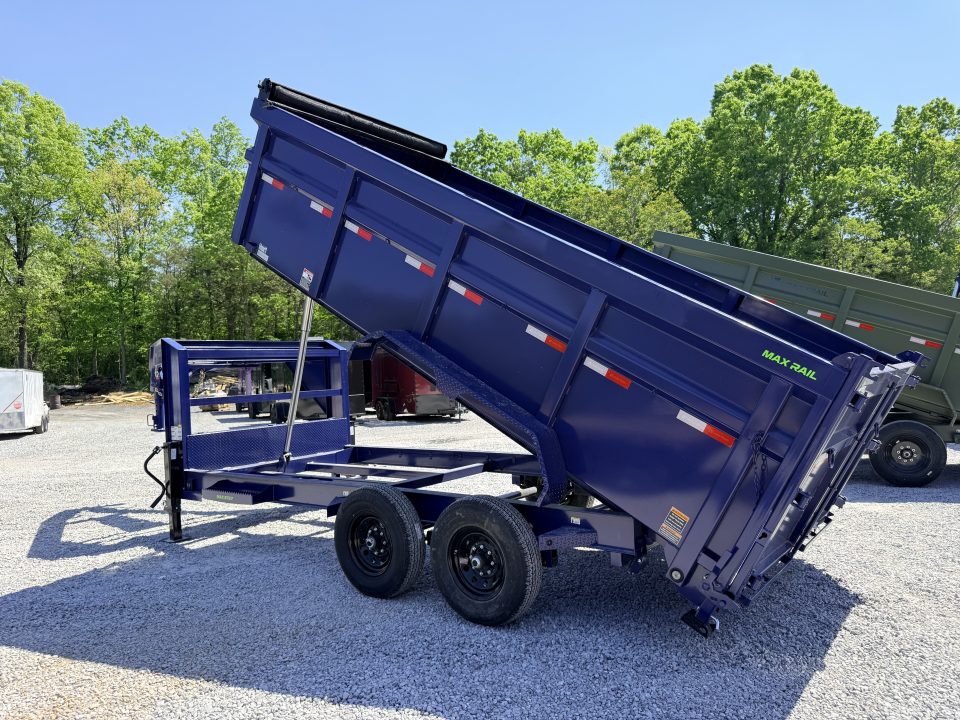 New 2026 LOAD TRAIL 7X16 GOOSENECK (4FT WALL) DUMP TRAILER (14K GVWR)