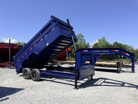 New 2026 LOAD TRAIL 7X16 GOOSENECK (4FT WALL) DUMP TRAILER (14K GVWR)