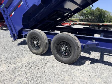 New 2026 LOAD TRAIL 7X16 GOOSENECK (4FT WALL) DUMP TRAILER (14K GVWR)