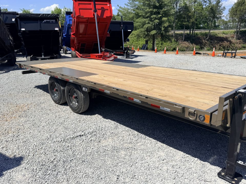 New 2026 Load Trail 102x22 Tandem Pintle Hook Equipment Tilt Deck (16K GVWR) Equipment Trailer