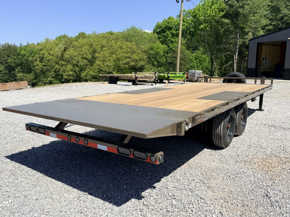 New 2026 Load Trail 102x22 Tandem Pintle Hook Equipment Tilt Deck (16K GVWR) Equipment Trailer