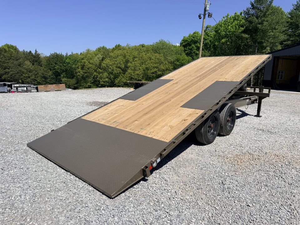 New 2026 Load Trail 102x22 Tandem Pintle Hook Equipment Tilt Deck (16K GVWR) Equipment Trailer