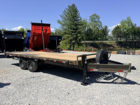 New 2026 Load Trail 102x22 Tandem Pintle Hook Equipment Tilt Deck (16K GVWR) Equipment Trailer