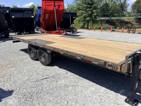 New 2026 Load Trail 102x22 Tandem Pintle Hook Equipment Tilt Deck (16K GVWR) Equipment Trailer