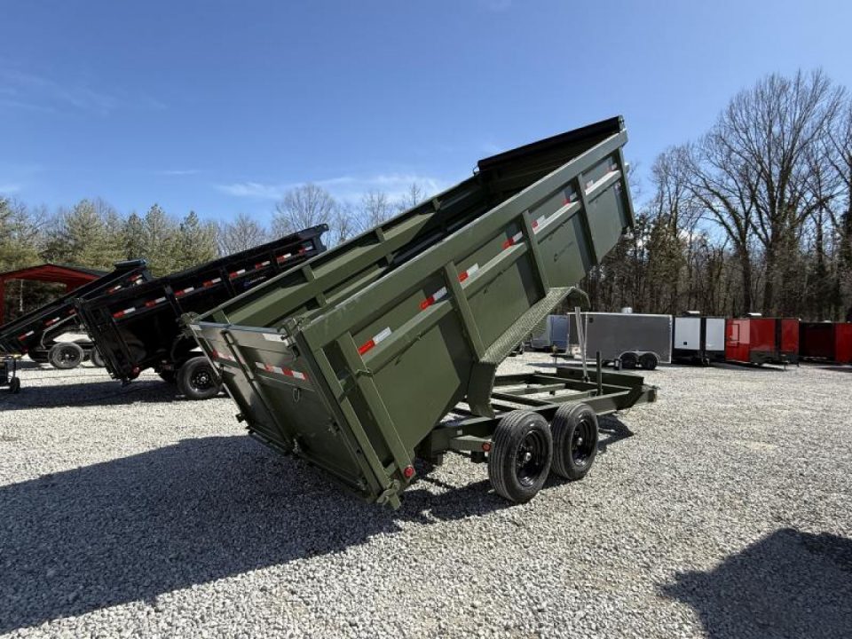 New 2026 Load Trail 7x16 (4FT Walls) Dump Trailer 16K GVWR Dump Trailer