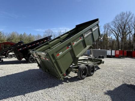 New 2026 Load Trail 7x16 (4FT Walls) Dump Trailer 16K GVWR Dump Trailer