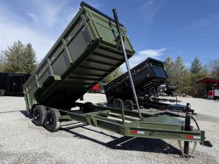 New 2026 Load Trail 7x16 (4FT Walls) Dump Trailer 16K GVWR Dump Trailer
