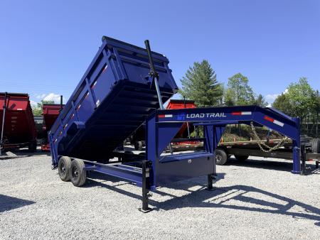 New 2026 LOAD TRAIL 7X16 GOOSENECK (4FT WALL) DUMP TRAILER (14K GVWR)