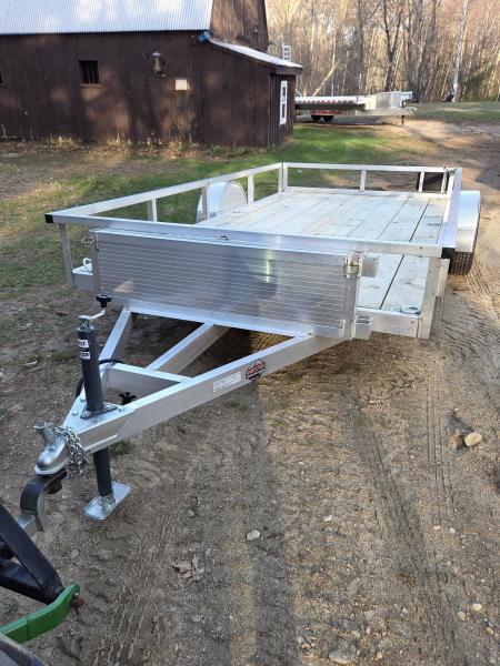 New 2026 Wolverine 7x14 aluminum utility trailer with ramps Utility Trailer