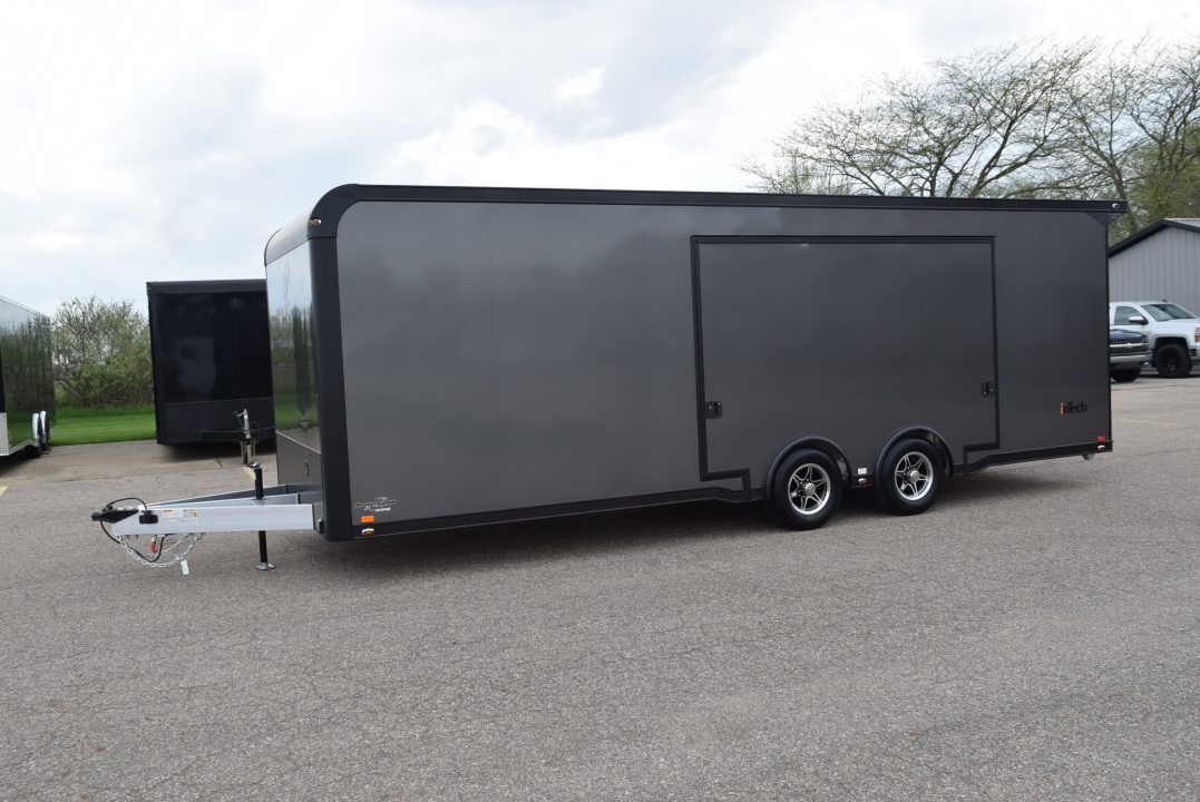 New INTECH 8.5x24 LITE SERIES ALL ALUMINUM RACE HAULER