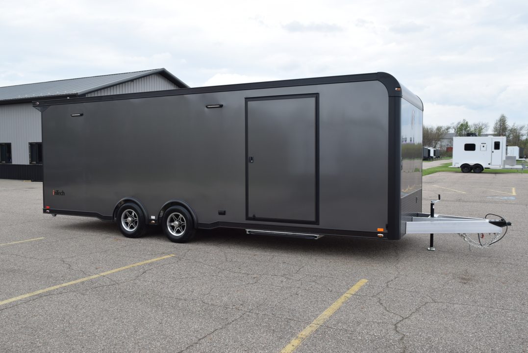 New INTECH 8.5x24 LITE SERIES ALL ALUMINUM RACE HAULER