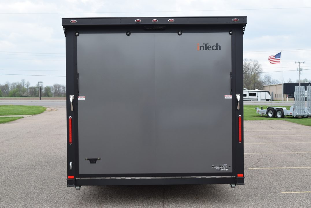 New INTECH 8.5x24 LITE SERIES ALL ALUMINUM RACE HAULER
