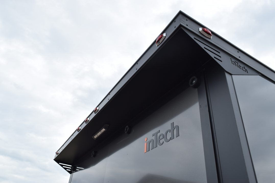 New INTECH 8.5x24 LITE SERIES ALL ALUMINUM RACE HAULER