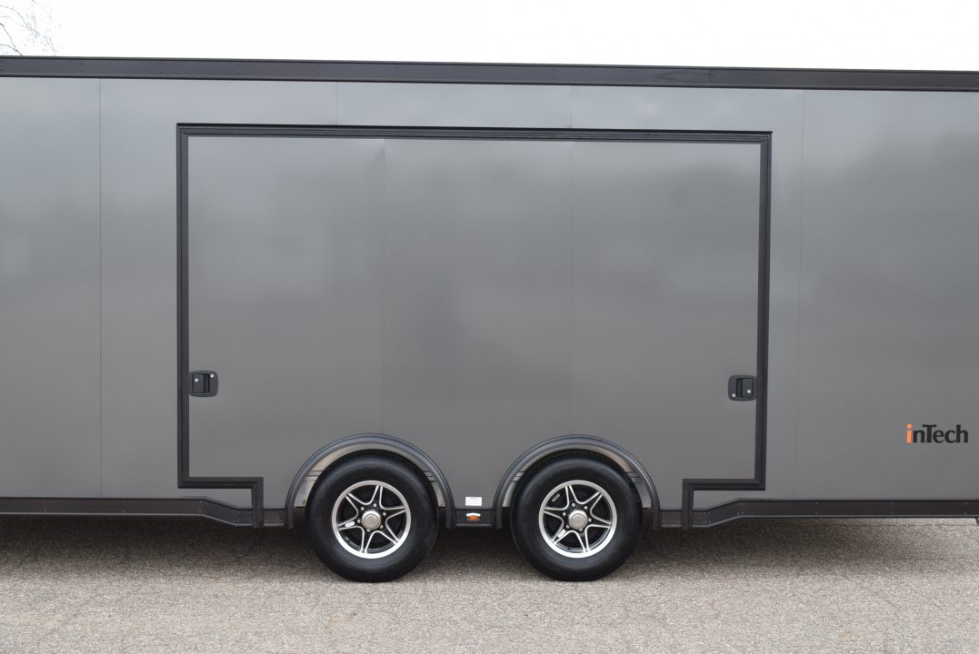 New INTECH 8.5x24 LITE SERIES ALL ALUMINUM RACE HAULER