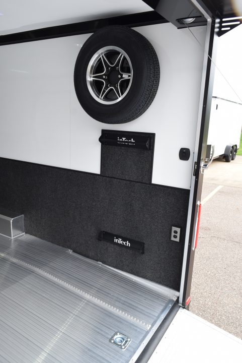 New INTECH 8.5x24 LITE SERIES ALL ALUMINUM RACE HAULER