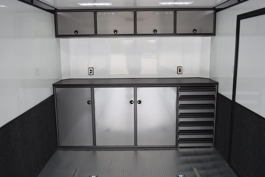 New INTECH 8.5x24 LITE SERIES ALL ALUMINUM RACE HAULER