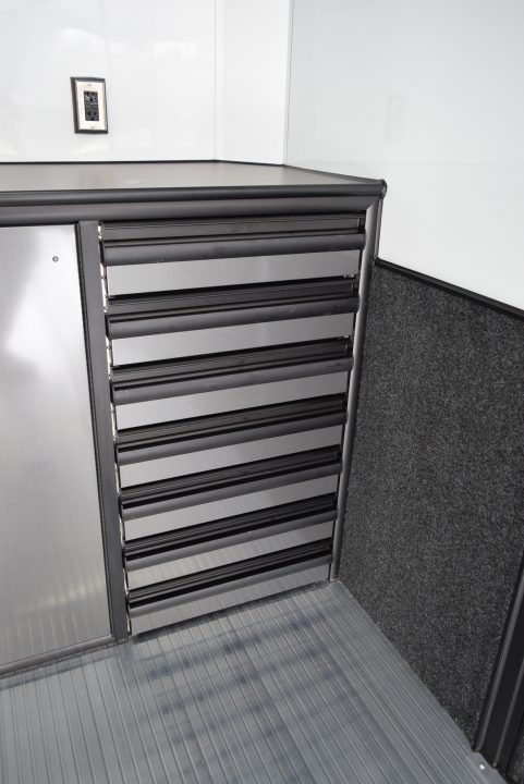 New INTECH 8.5x24 LITE SERIES ALL ALUMINUM RACE HAULER