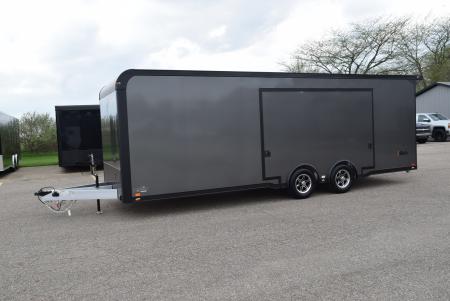 New INTECH 8.5x24 LITE SERIES ALL ALUMINUM RACE HAULER