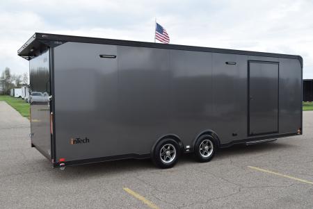 New INTECH 8.5x24 LITE SERIES ALL ALUMINUM RACE HAULER