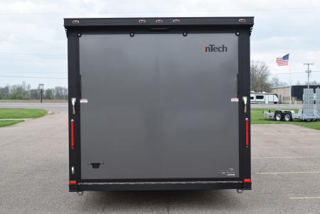 New INTECH 8.5x24 LITE SERIES ALL ALUMINUM RACE HAULER